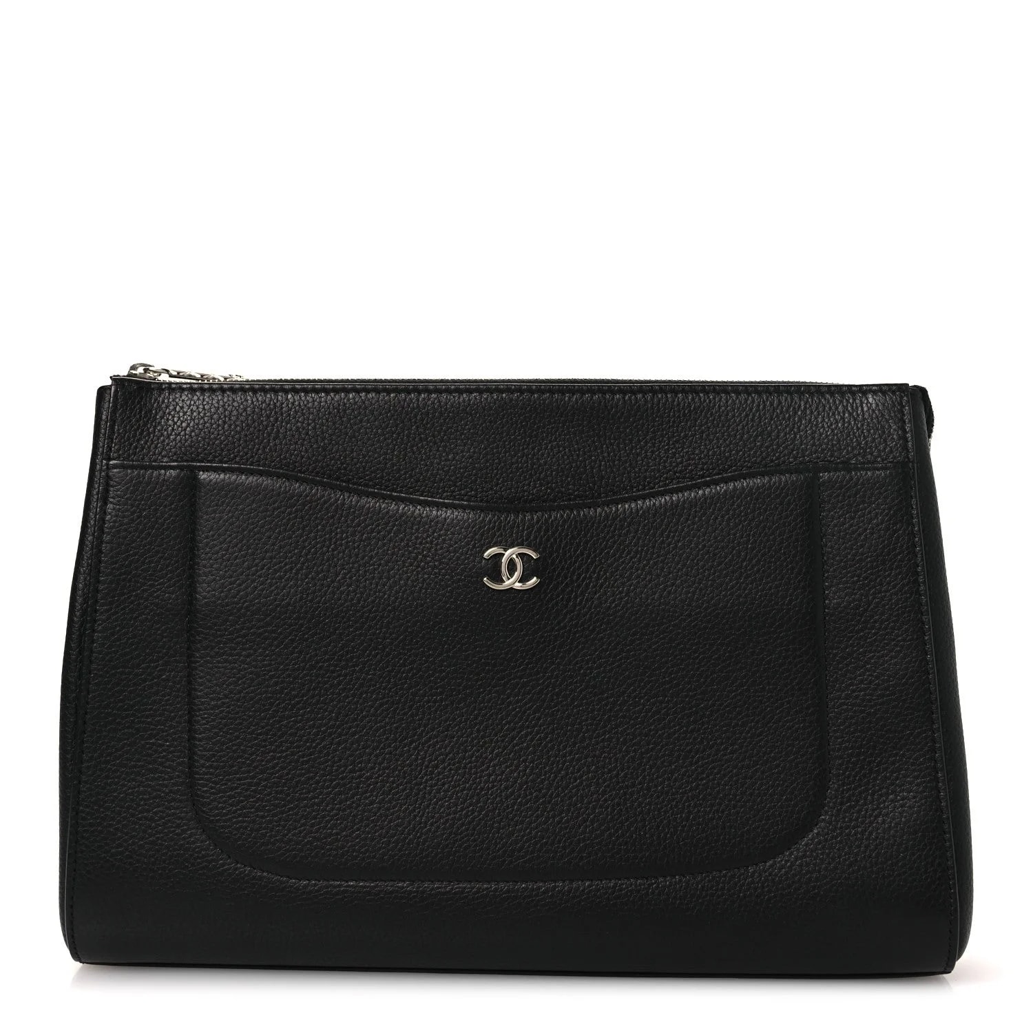 Chanel — Grained Large Neo Executive Cosmetic Case — Handbag — resale