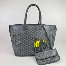 Goyard — Goyard Anjou Elephant Embroidery — Handbag — resale