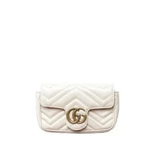 Gucci Chevron Mini GG Marmont Chain Wallet (zz072826h4r) 3