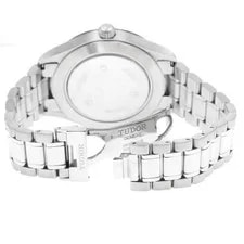 Tudor Style 12700 41mm SS Silver Dial Automatic Date #C8113 4