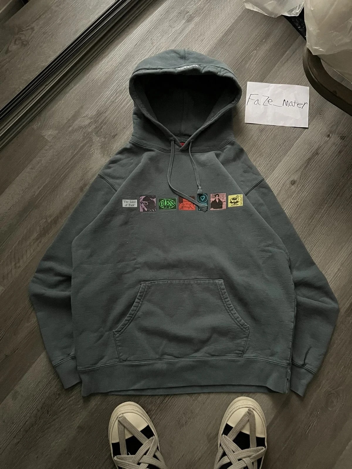 Supreme — Supreme Bless the Land of Fuck Hooded Sweatshirt — streetwear — resale