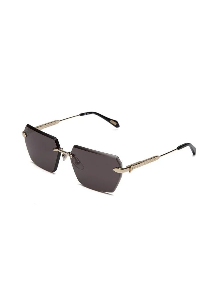 Just Cavalli Sjc110 Frameless Metal Sunglasses — Rose Gold 3