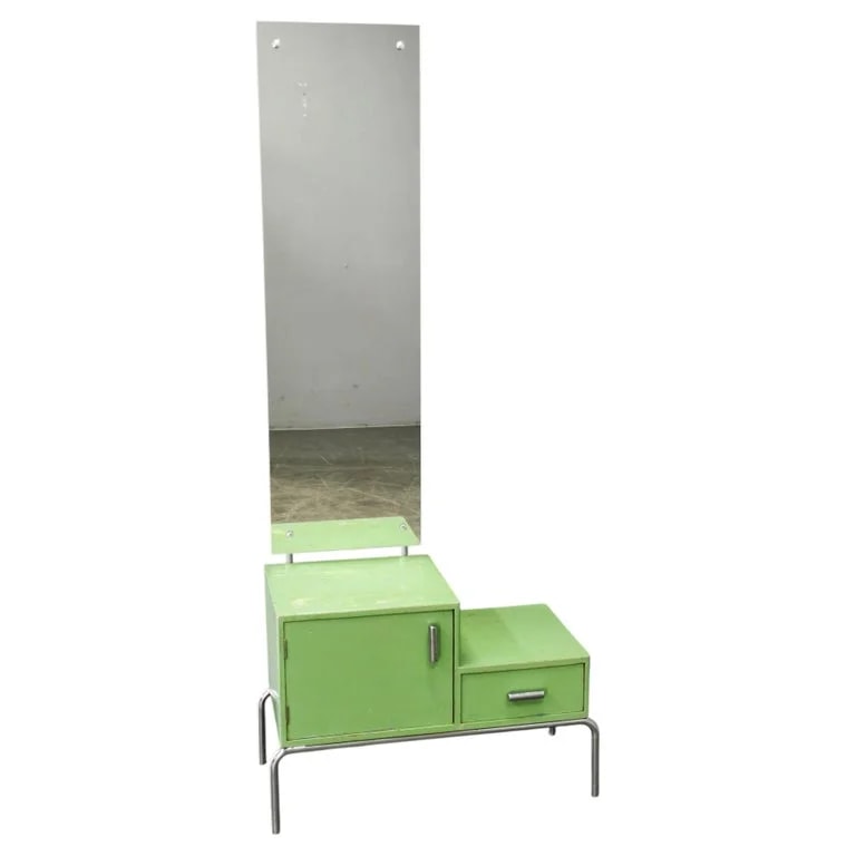 Frame — Bauhaus Czech Vanity With Mirror and Frame, 1930 — Furniture — resale
