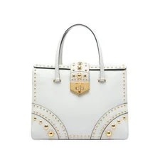 Prada — Prada Studded Turnlock — Handbag — resale