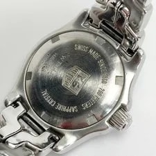 TAG Heuer Link Date WT141F Pink Shell Quartz From Japan 4