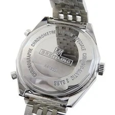 Breitling Navitimer Chronomatic Date SS Stainless Steel Black Dial 4