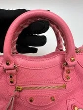 Authentic Balenciaga le City Mini Biker Retro Moto Style eBay 2