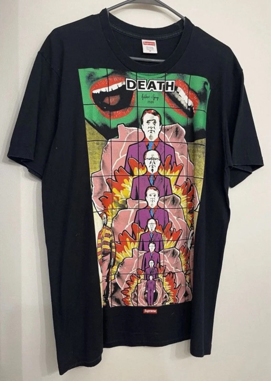 Supreme — Supreme X Gilbert AND George Death TEE — streetwear — resale