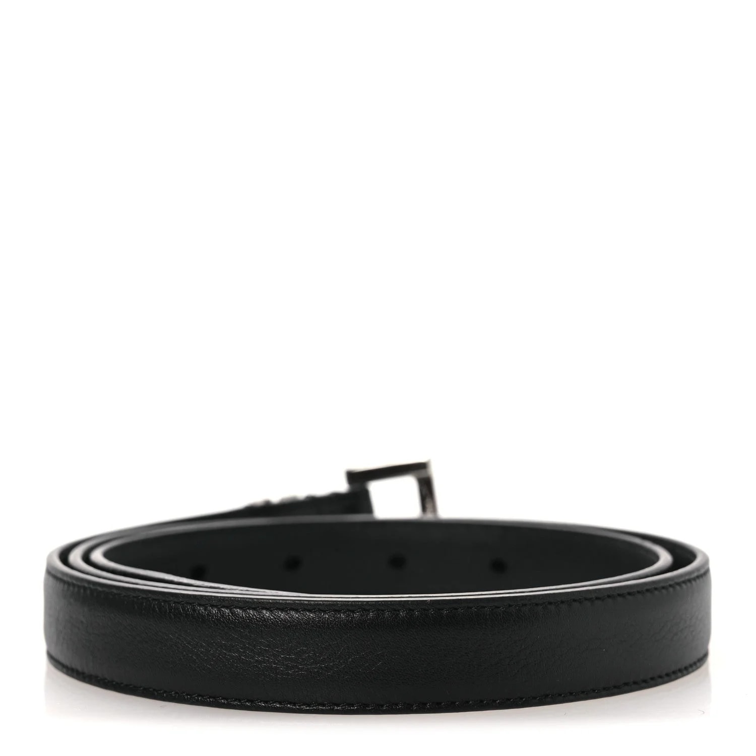 Smooth Square Buckle Belt 80 32 2