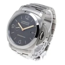 Officine Panerai Luminor Marina 1950 PAM00352 45mm Ti Brown Dial #C3479 2