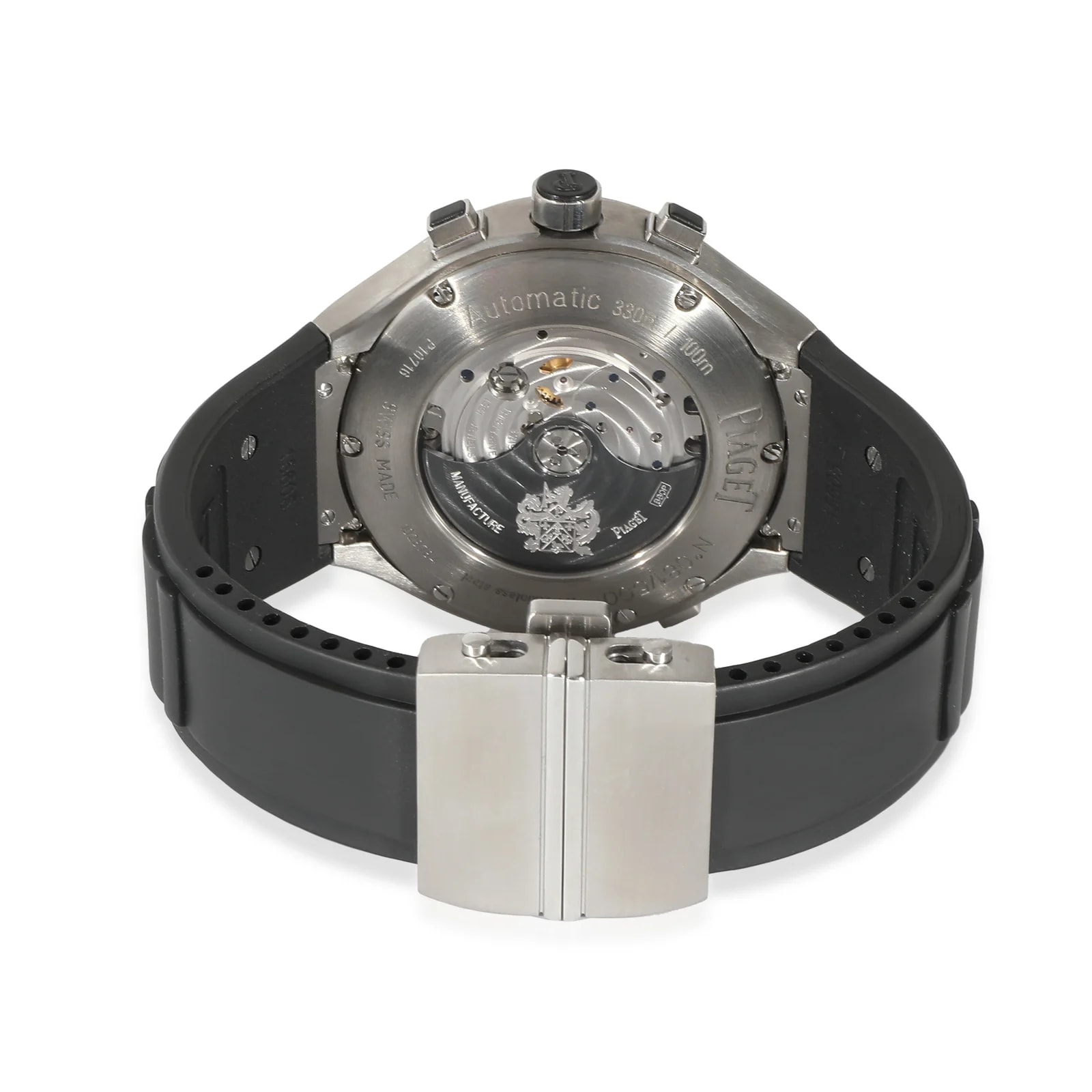 Piaget Polo Fortyfive Goa34002 Ss-Titanium Black Ss/titanium Wrist 2