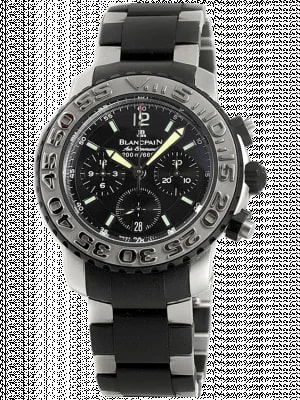 Worldofluxuryus — Blancpain Specialties Air Command Diver Flyback Chronograph Stainless Steel — Watch — resale