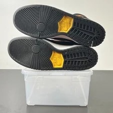 Nike SB Dunk High Truck It 12 (Moderately Worn )NikeBlack/Yello 3