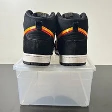 Nike SB Dunk High Truck It 12 (Moderately Worn )NikeBlack/Yello 4