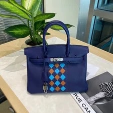Hermes Birkin 30 Limited‑Edition Woven Motif 2