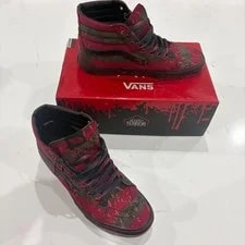 Vans — Vans Sk8-Hi House of Terror Nightmare on Elm Street VN0A4U3CZV1 — Sneaker — resale