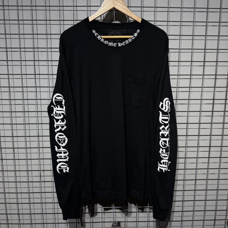 Chrome Hearts — Hearts Neck Logo — streetwear — resale
