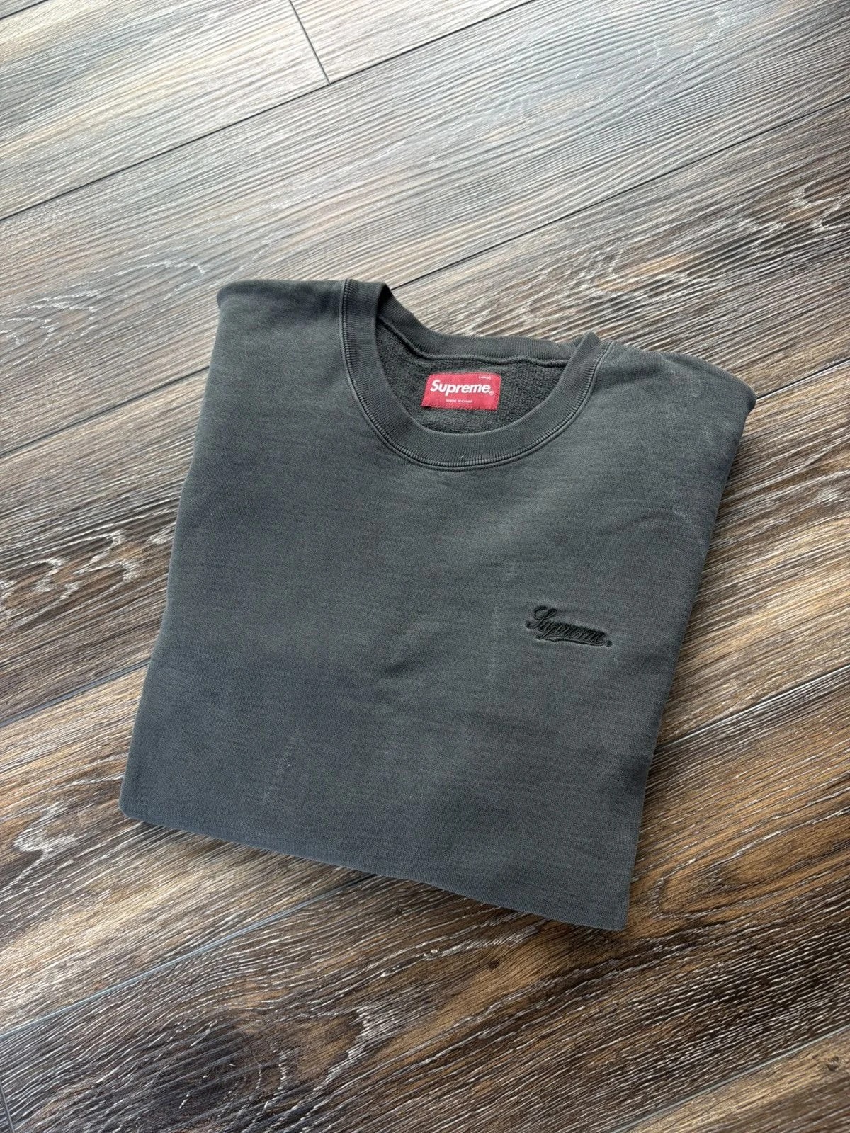 Supreme — Supreme Overdyed Crewneck — streetwear — resale