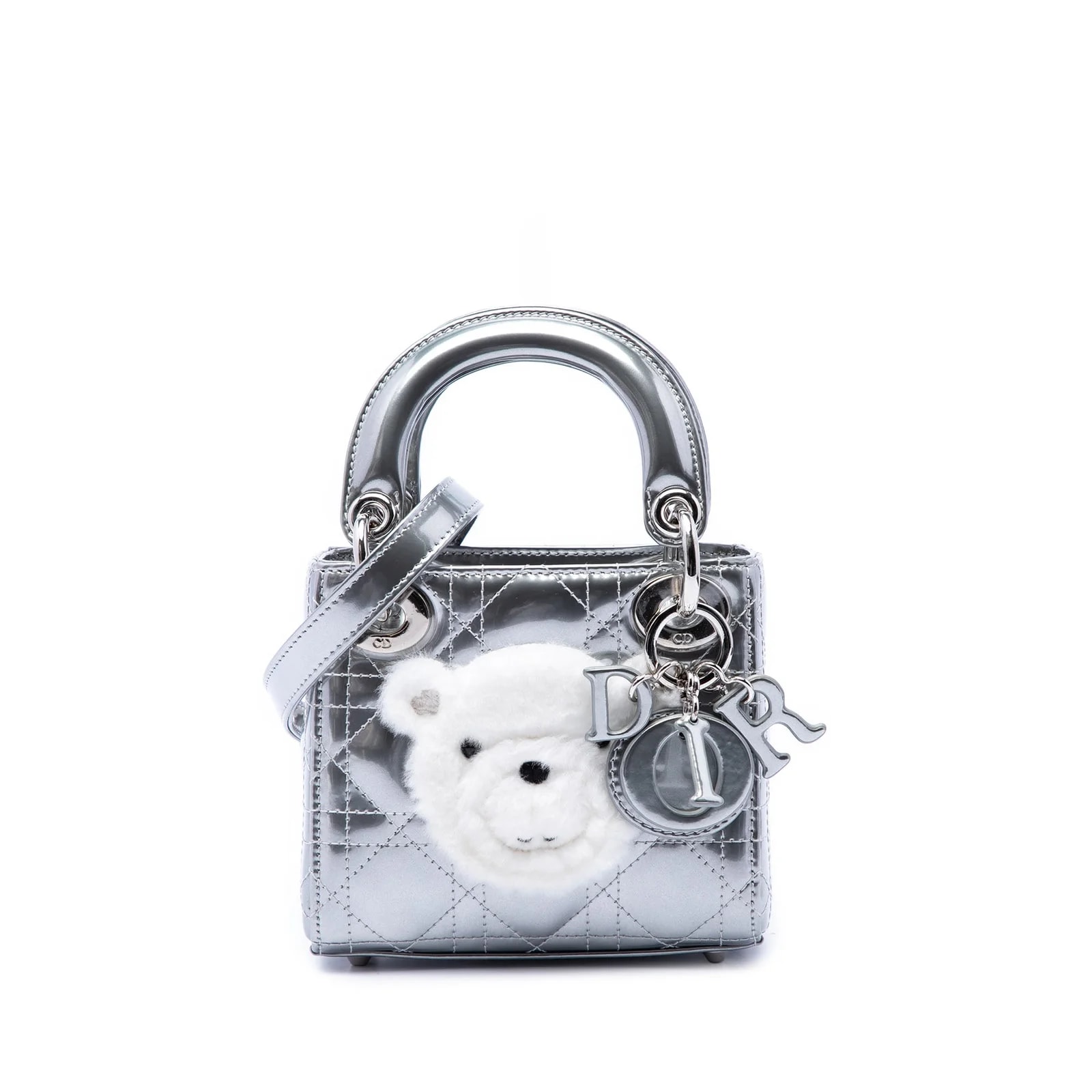 Dior — Micro Metallic Bear Lady Dior — Handbag — resale