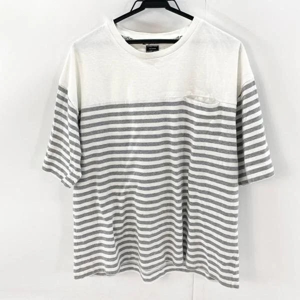 Number (N)ine — Number (N)ine 00ss Striped Pocket T-Shirt — streetwear — resale