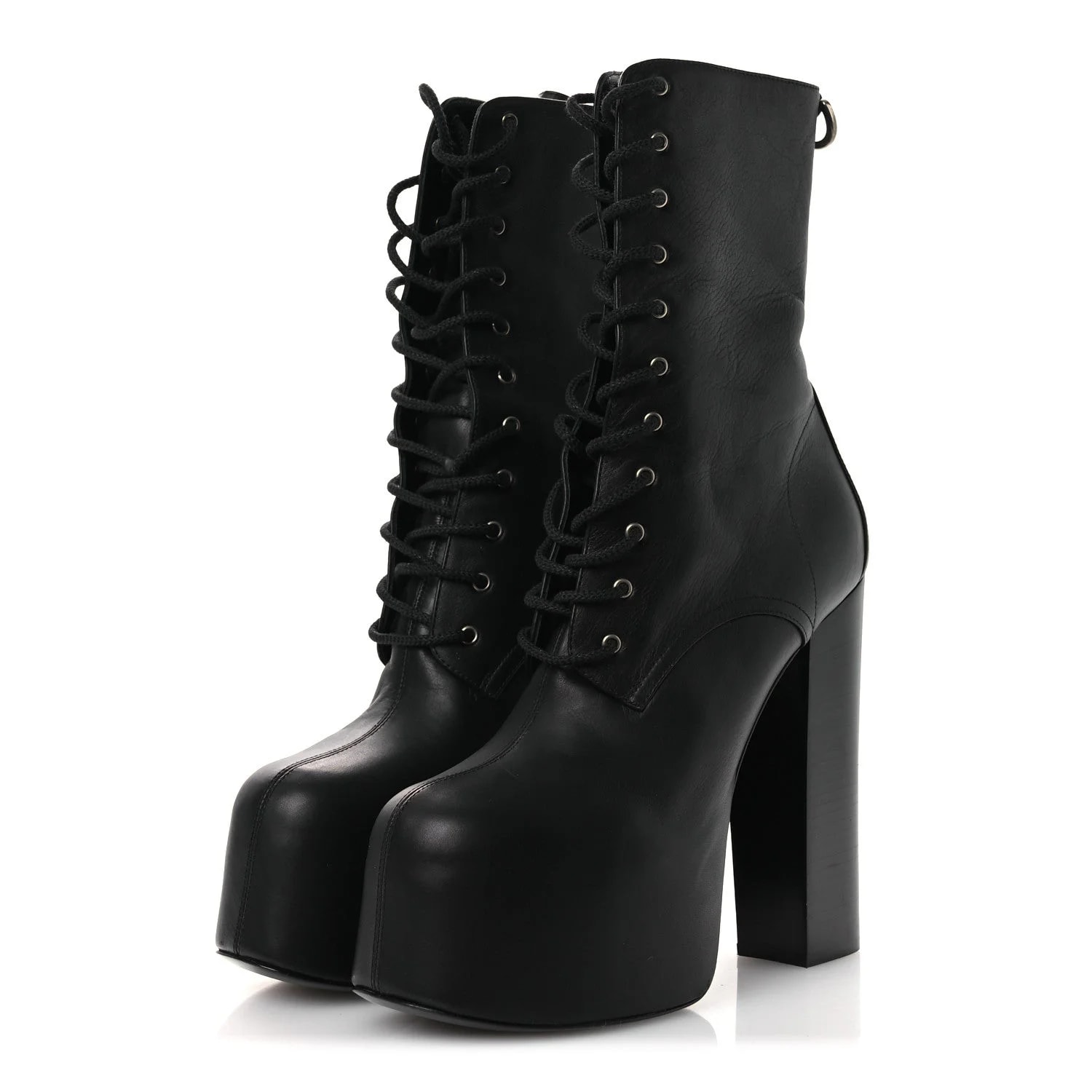 Mina Lace Up Platform 40 4