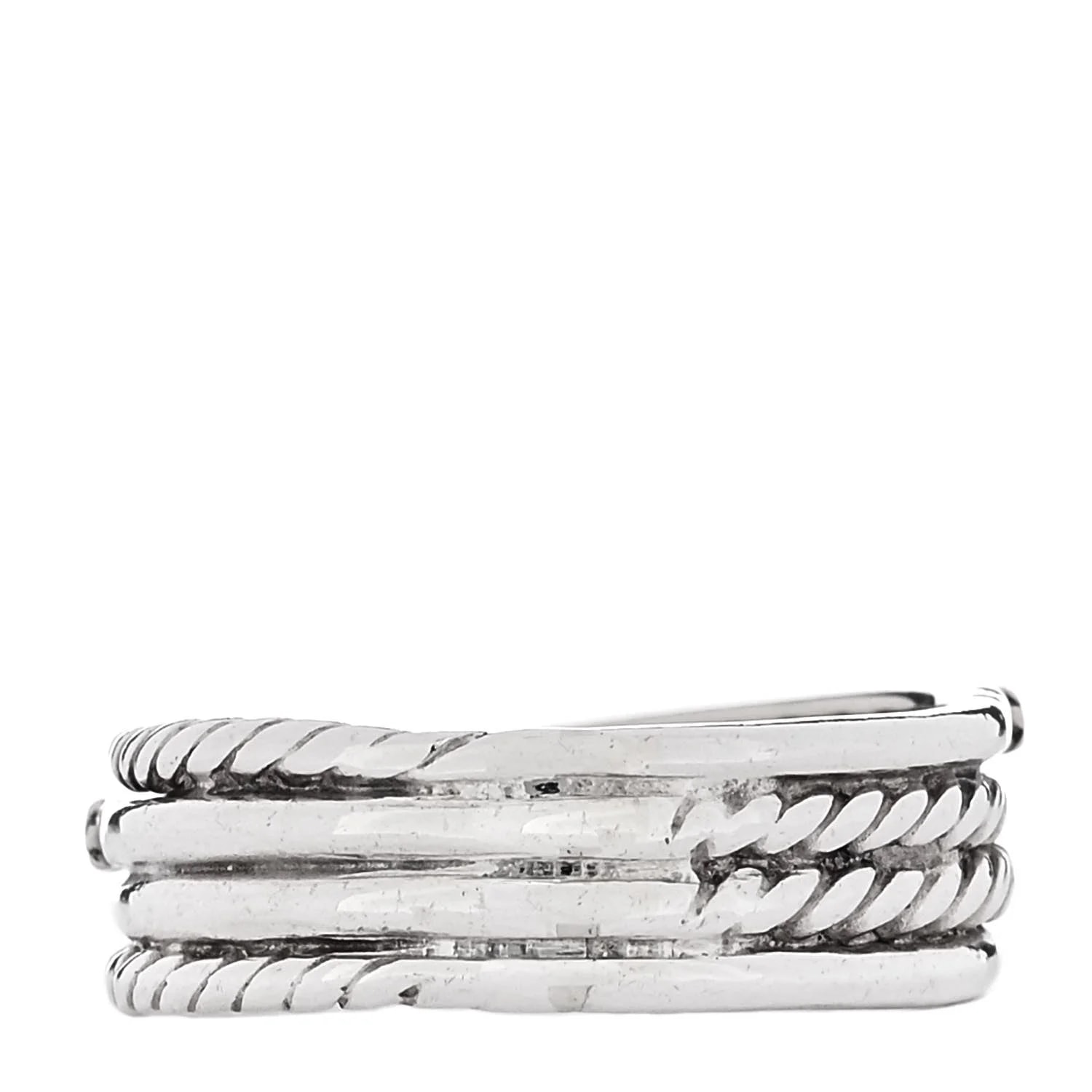 14K White Gold 7mm Crossover 50 5.5 3