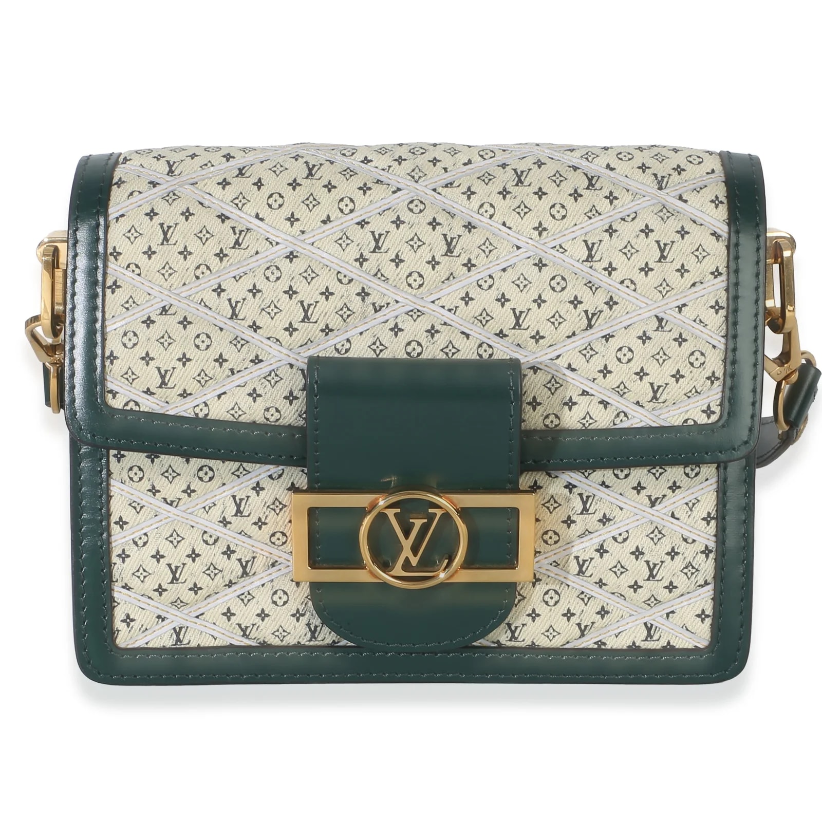 Louis Vuitton — Louis Vuitton Printed Dauphine Neutral — Handbag — resale