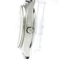 Omega Seamaster Date Stainless Steel Leather Quartz S 196.0072 4