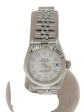 Rolex — Rolex Datejust Atss WG26mm Analog White Silver 79174 G — Watch — resale