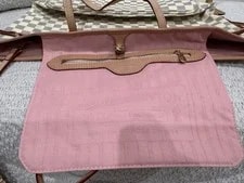 Louis Vuitton Neverfull Medium Checkered Detach Lining HW 3