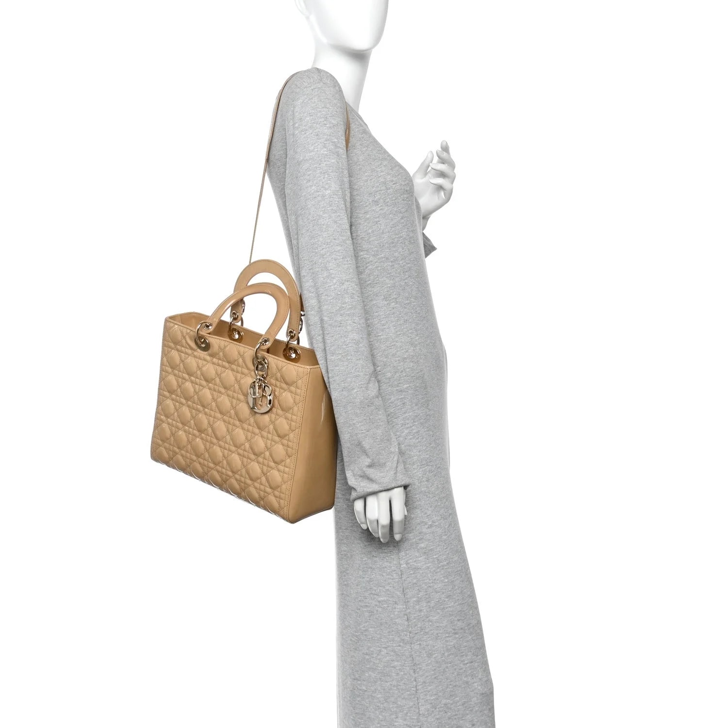Large Lady Dior Dark 2