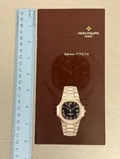Original Factory Nautilus 3710/1A Patek Philippe Instruction Manual - English 2