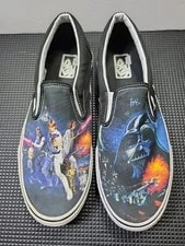 Star Wars X Vans Classic Slip on A New Hope 2014 With Box ’s Size 10.5 Read 2