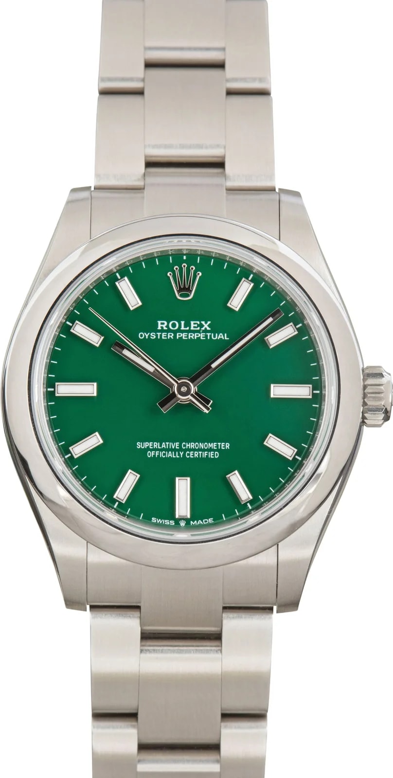 Rolex Oyster Perpetual 31 Ref 277200 Green Dial 4