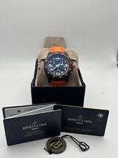 Breitling X82310A51B1S2 Endurance PRO Orange Rubber Diver PRO IV 4