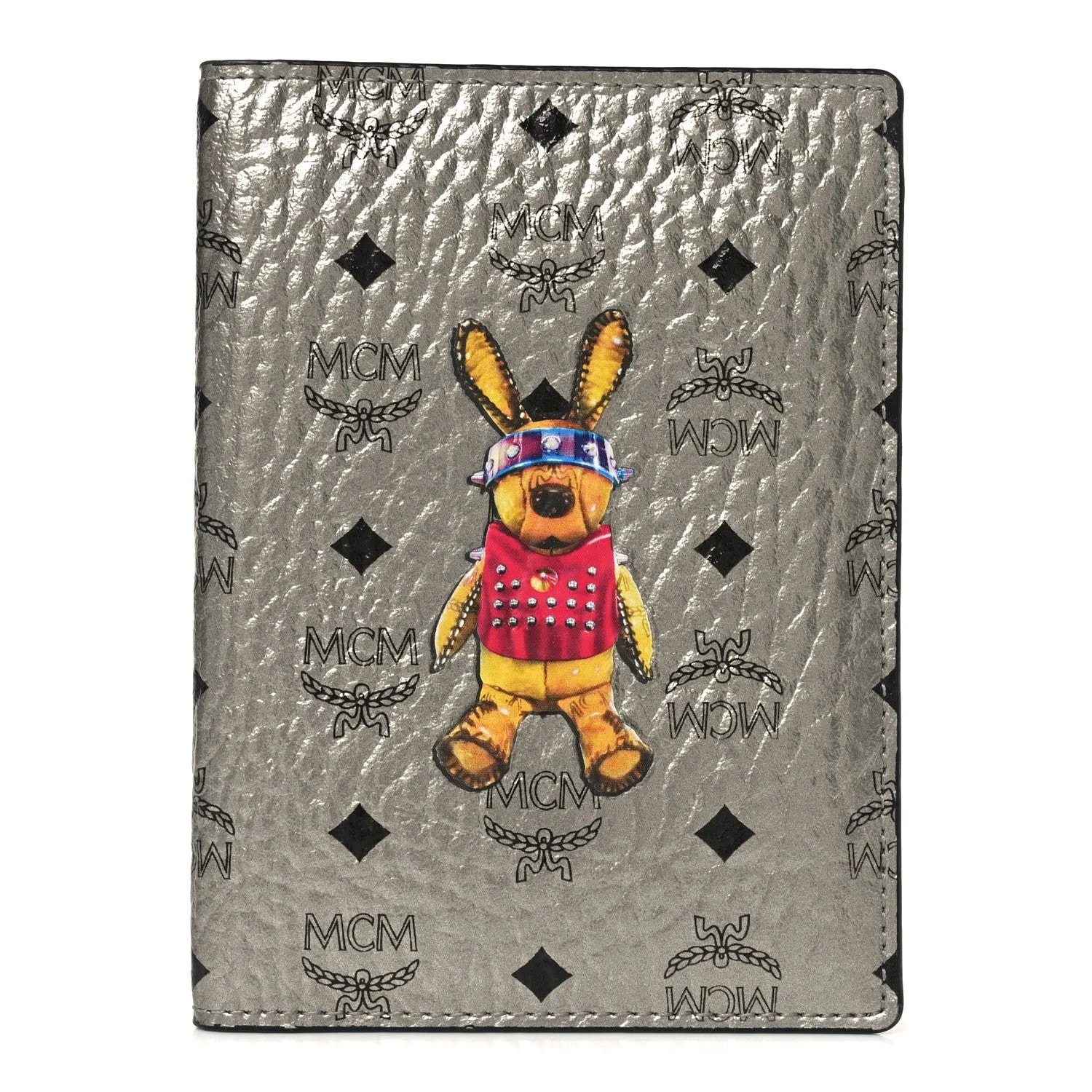 MCM — Metallic Visetos Rabbit Passport Holder — Accessory — resale