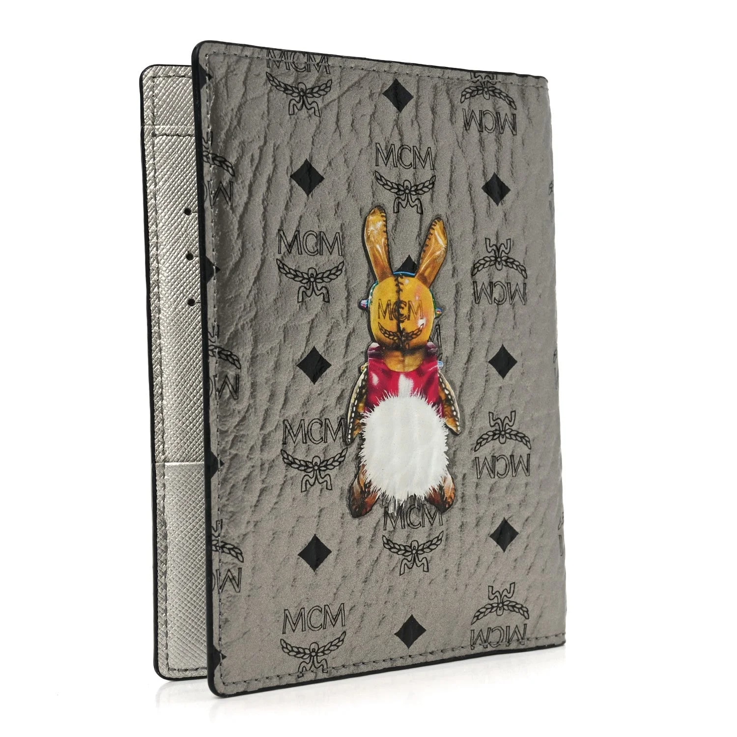 Metallic Visetos Rabbit Passport Holder 3