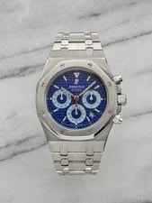 Audemars Piguet — Audemars Piguet Royal Oak 25860IS Stainless Steel IKB Blue Dial Auto 39mm — Watch — resale