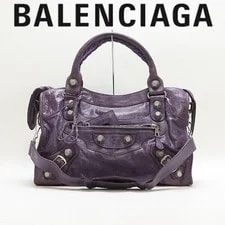 Balenciaga — Balenciaga 173084 Giant City 2Way Editor's Y2K — Handbag — resale
