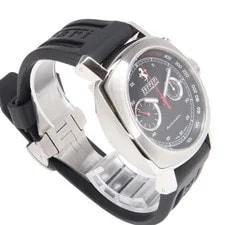Panerai FER00004 44mm SS Automatic Chronograph Rubber Strap Box Papers #KN257 3