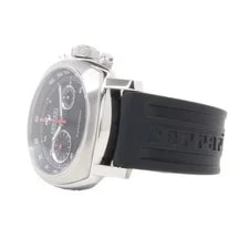 Panerai FER00004 44mm SS Automatic Chronograph Rubber Strap Box Papers #KN257 4