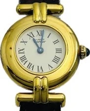 Cartier Must Colisee 590002 Ivory 24mm Quartz Excellent A7114 3