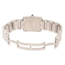 Cartier Tank Française MM W51003Q3 Stainless Steel 25mm White Dial #DW2683 4
