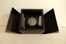 Swatch X Omega X Snoopy Bioceramic Moonswatch Mission To the Moonphase - New 4