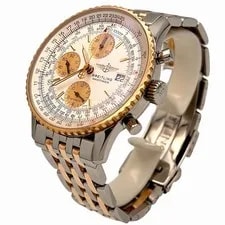 Breitling Old Navitimer D13322 Chronograph 18k Gold&Stainless Steel Full Set BPs 4