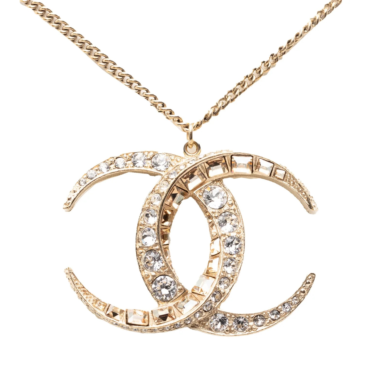 Chanel — CC Strass Moon — Jewelry — resale