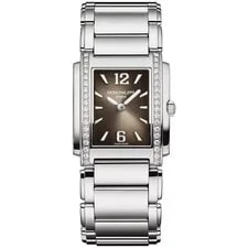 Patek Philippe — Patek Philippe Twenty~4 Gray Sunburst Dial Steel Diamond 4910/1200A — Watch — resale