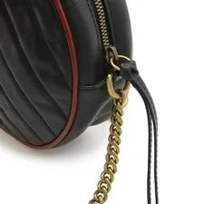 Gucci GG Marmont Round Mini Chain Gol 4