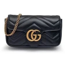 Gucci — Gucci GG Marmont Matelassé Super Mini 476433-DTDCT-1000 115592218 — Handbag — resale