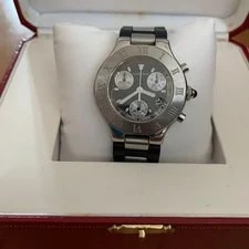 Cartier Must 21 Chronograph Casual Sport From Japan 2